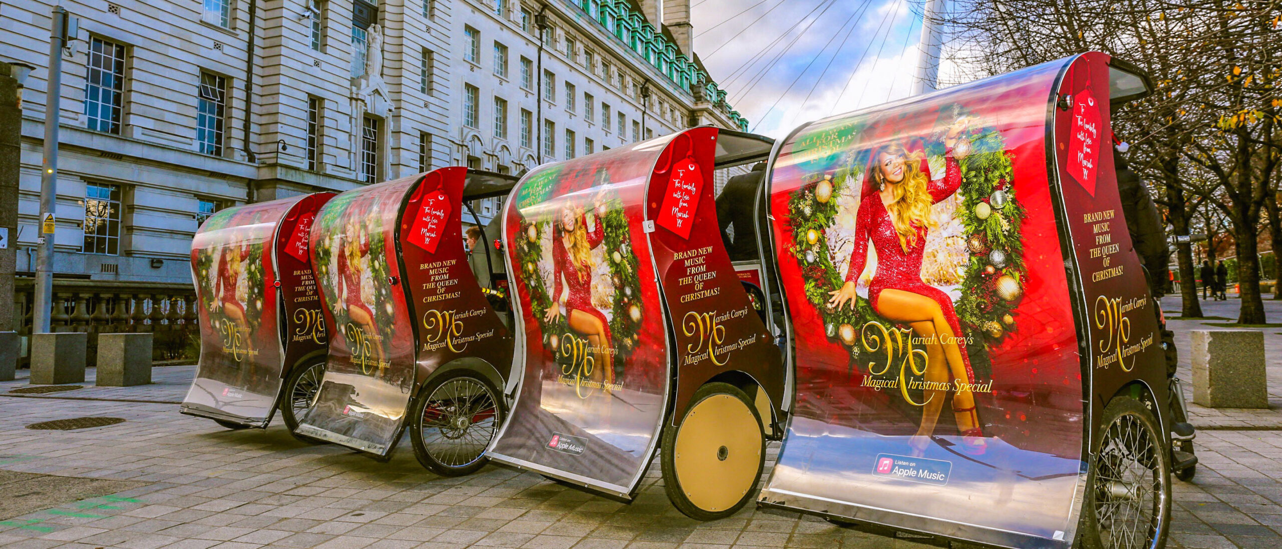 Sony Music Pedicabs campaign in London for resources