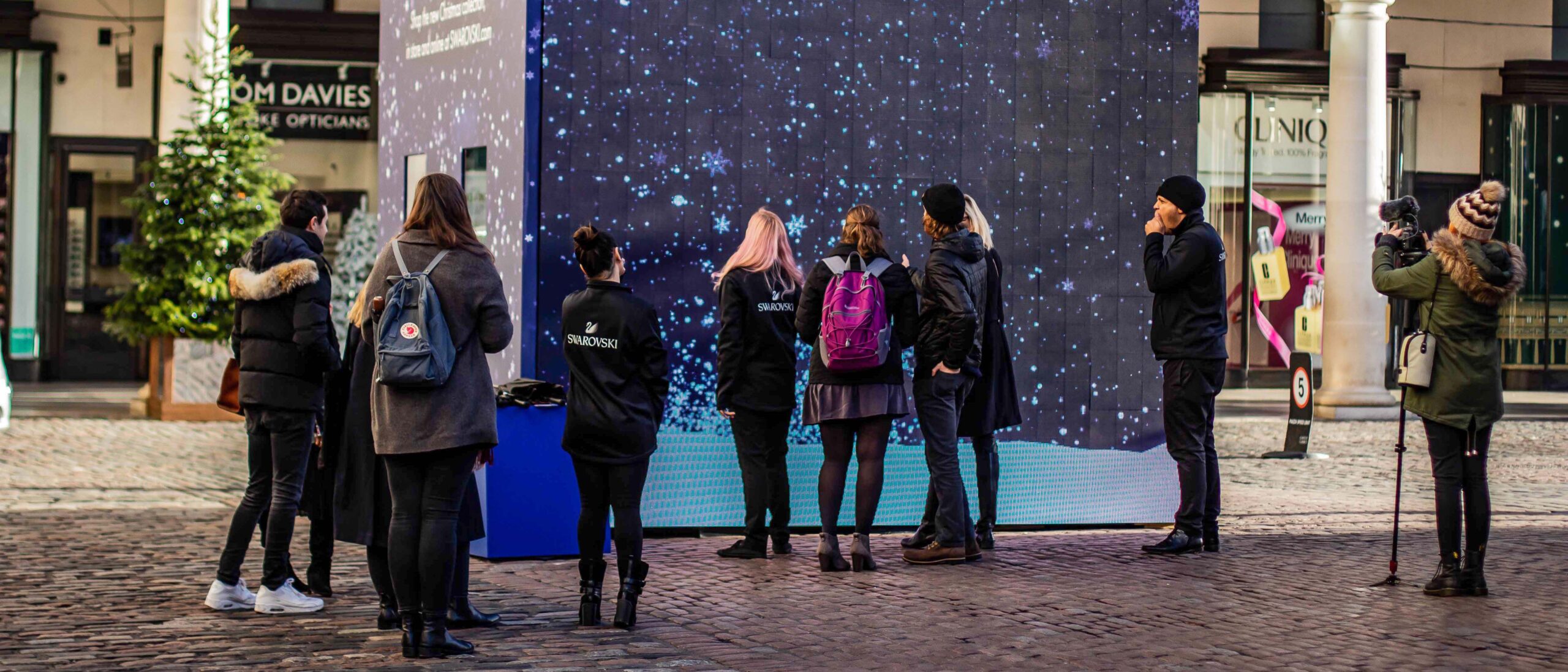 Swarovski Promotional Staff in Covent Garden for resources