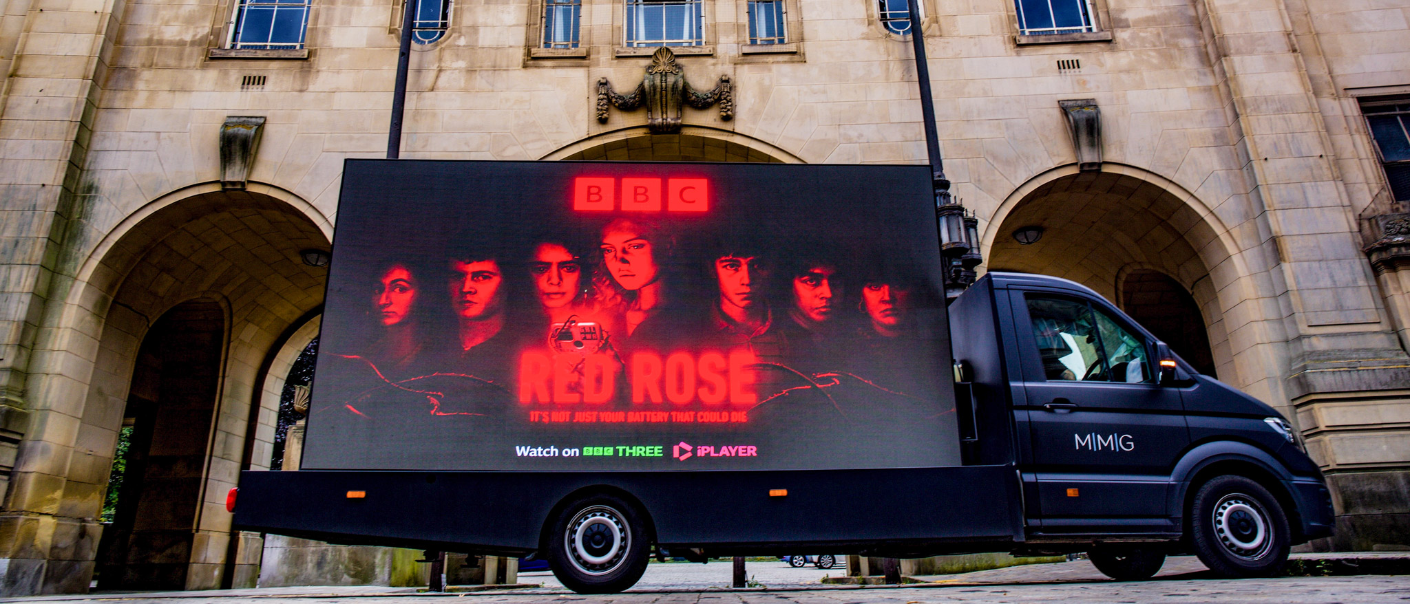 Red Rose TV show on a digital screen
